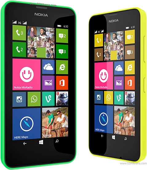 مشخصات Nokia Lumia 630 Dual SIM