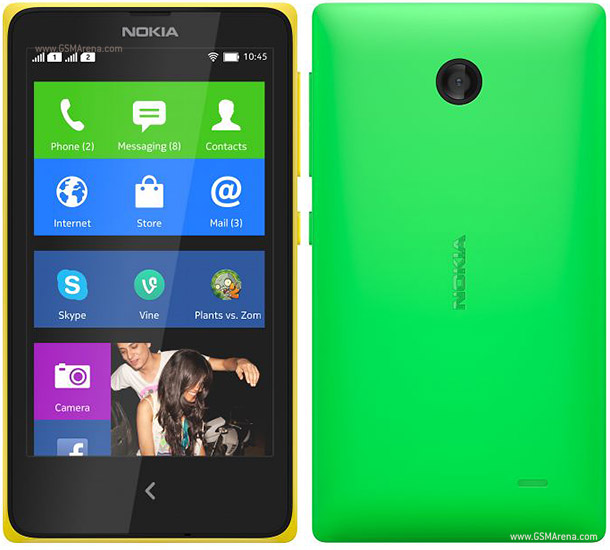 Nokia X android  And Spesifications