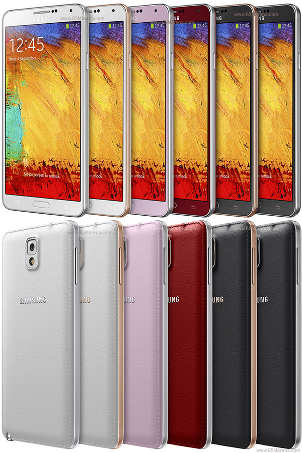 samsung galaxy note 3 all colors