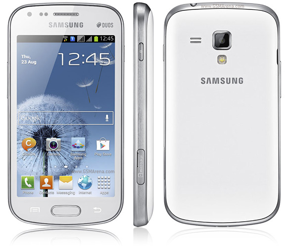 Samsung Galaxy S Duos GT S7562 Débloqué Mobile Blanc Android 4 ICS