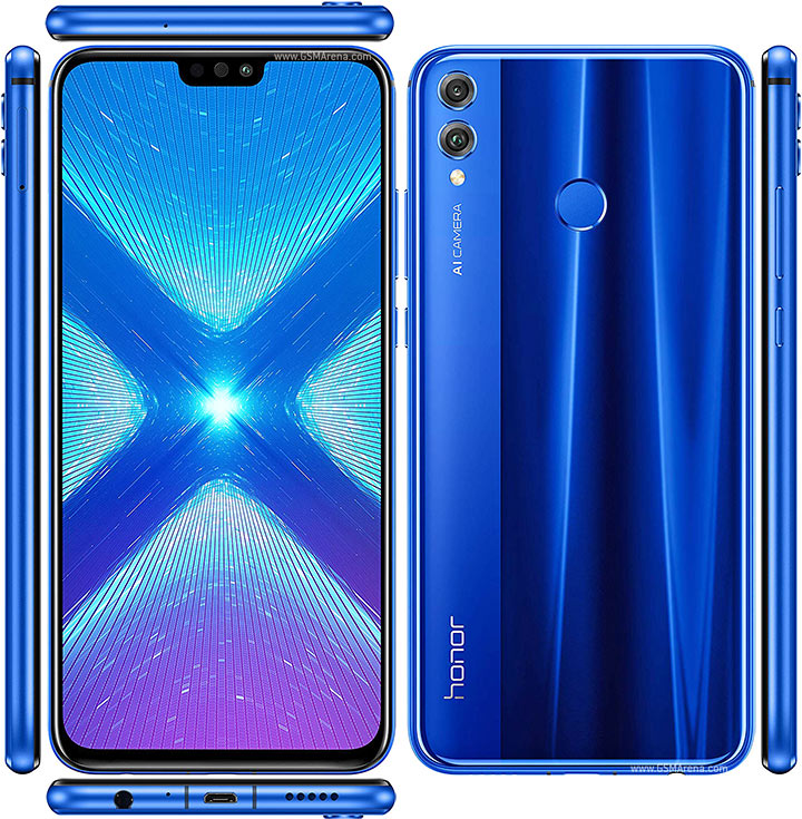 Huawei honor 8x kaina