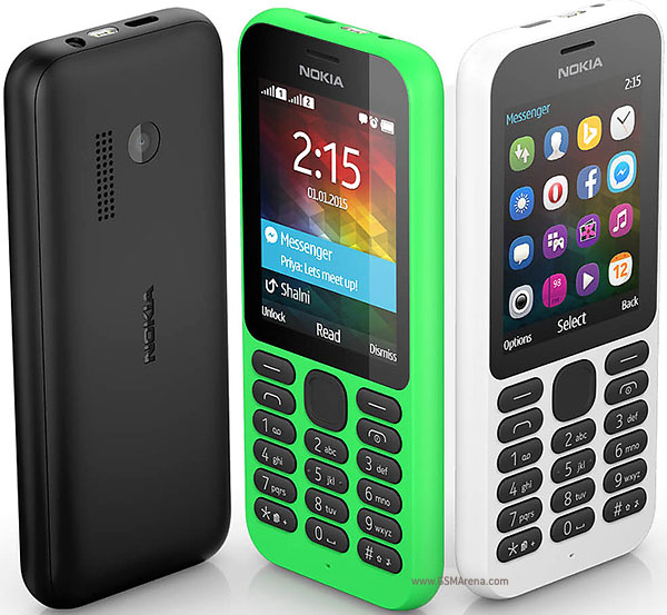Nokia 215 Dual SIM pictures, official photos