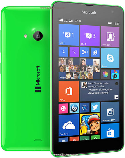 Microsoft Lumia 535 Dual Sim Pictures Official Photos