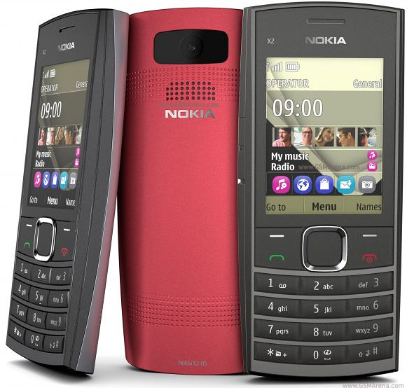 Nokia X2-05 pictures, official photos