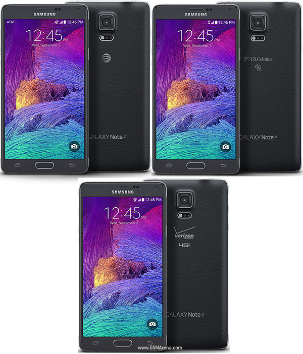 Samsung Galaxy Note 4 USA pictures, official photos