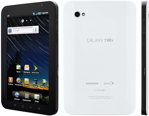  Samsung Galaxy Tab CDMA P100 