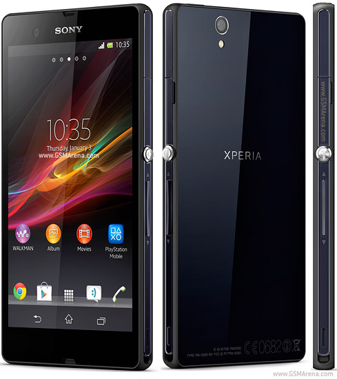 Sony Xperia Z pictures, official photos