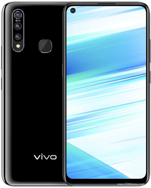 Penampakan Vivo Z5x dengan layar punch-hole bolong dan Triple Kamera.